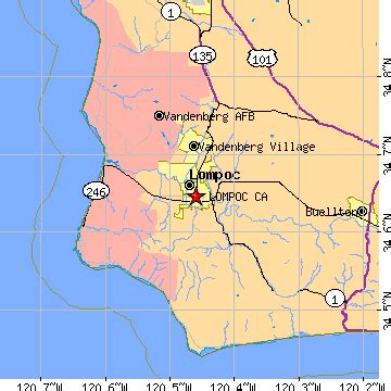 Lompoc, California (CA) ~ population data, races, housing & economy