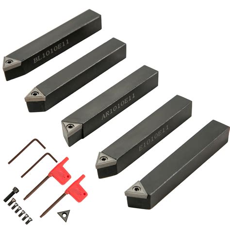 Indexable Insert Holders Cutting Tools Lathe Turning Tool Indexable Durable 5pcs Replacement F4