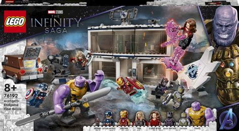 Конструктор LEGO Marvel Avengers 76192 Мстители Финал - решающая битва ...