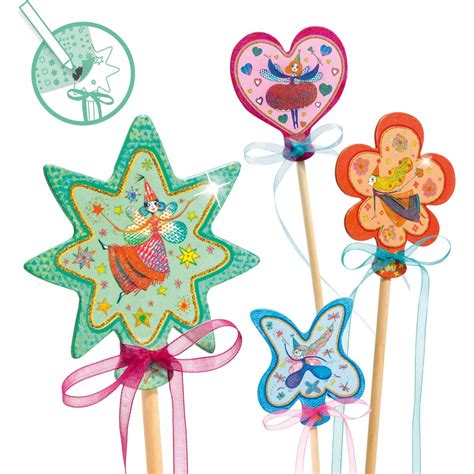 Kit Créatif Baguettes Magiques Petites Fées Djeco