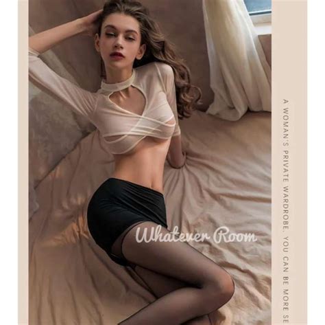 Jual Michelle Lingerie Halloween Sexy Secretary Costume Teacher Uniform Di Seller Whatever