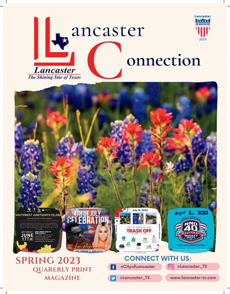 Spring 2023 Lancaster Connection by City of Lancaster, Texas - Issuu