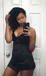 Buitifo Women Lingerie Dress Sexy Nightwear V Neck Chemise Lace Strap Babydoll Sleepwear At