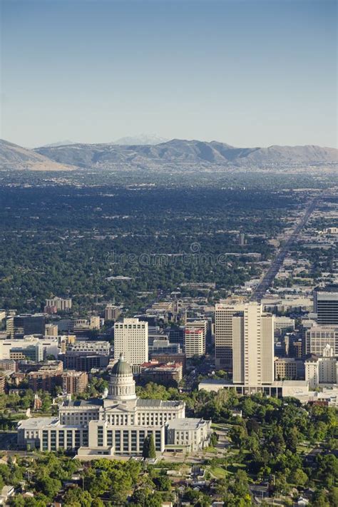 View From Ensign Peak Stock Photo Image Of Cityscape 224553682