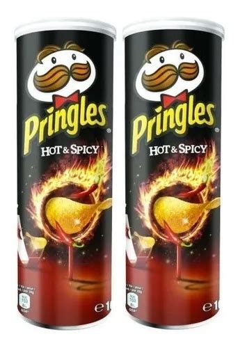 Kit Batata Pringles Hot Spicy Quente E Picante G Mercadolivre