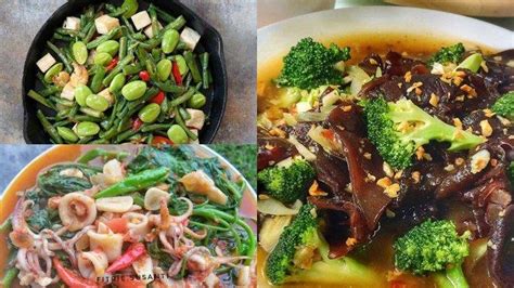 resep masakan aneka tumis  membuat sayuran rumahan