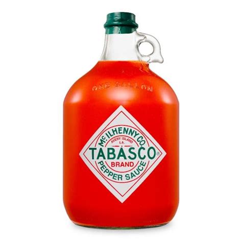 Amazon Tabasco Pepper Sauce Gallon Ounces Glass Jug Novelty Gift For Hot Sauce