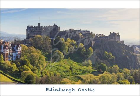 Edinburgh Castle Edinburgh 3 Postcard H Std Cb Colin Baxter