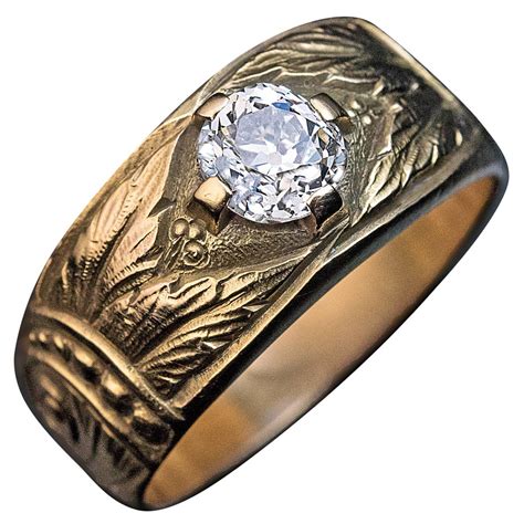 antique gold rings for men 2