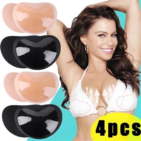 Pairs Women Chest Cups Bikini Bra Padding Insert Breast Sponge Thick Enhancer Push Up Bikini