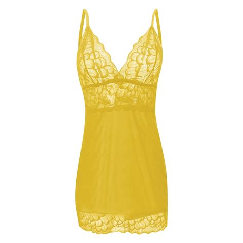 Midwennn Women Fashion Lingerie Dress Roleplay Lingerie Sexy Lace Lingerie Floral Mesh Underwear