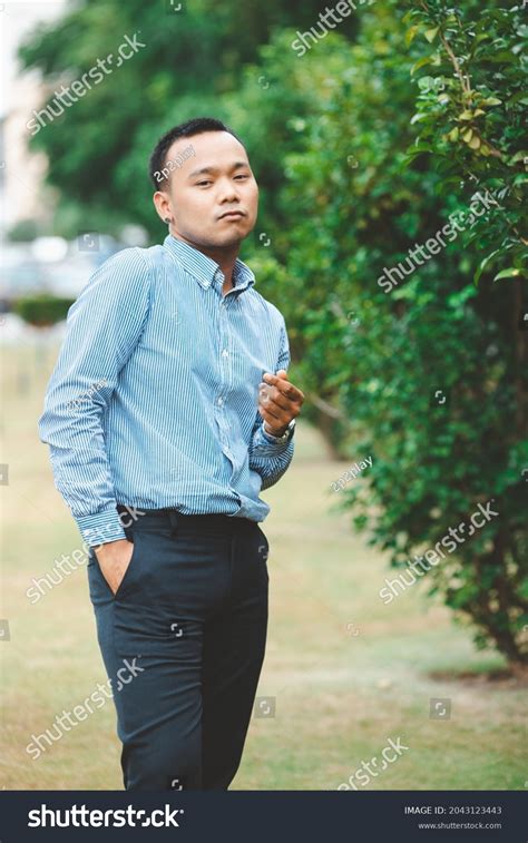Portrait Thai Gay Man Pose Confidence Stock Photo Shutterstock
