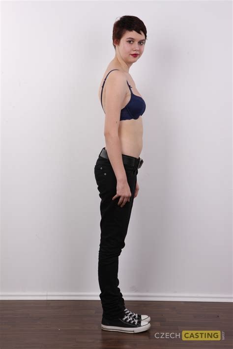 Chubby Girl With Short Hair And Red Lips Gets Naked For The First Time CoedCherry