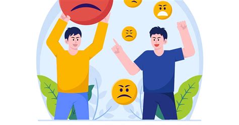 Angry Emoji Illustration, Graphics - Envato Elements