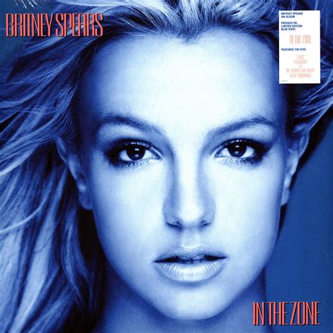 Britney Spears In The Zone Opaque Blue Vinyl Edition Vinyl Lp