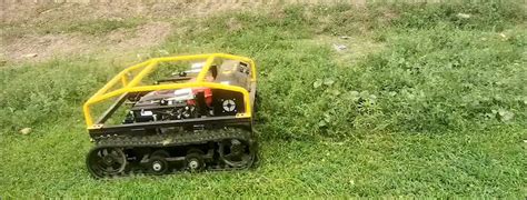 New 16hp 22hp Large Cutting Width 800mm Lawn Mower With Remote Control For Commercial