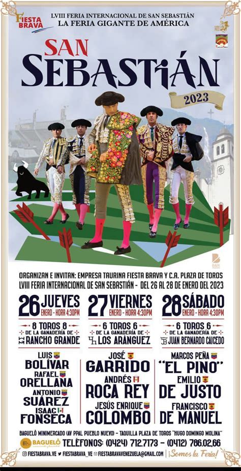 La Empresa Taurina Fiesta Brava presentó los carteles de la Feria de