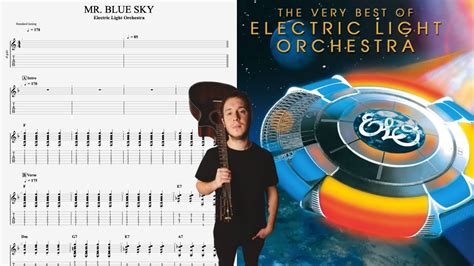 The Electric Light Orchestra Mr Blue Sky Guitar Cover Play Along