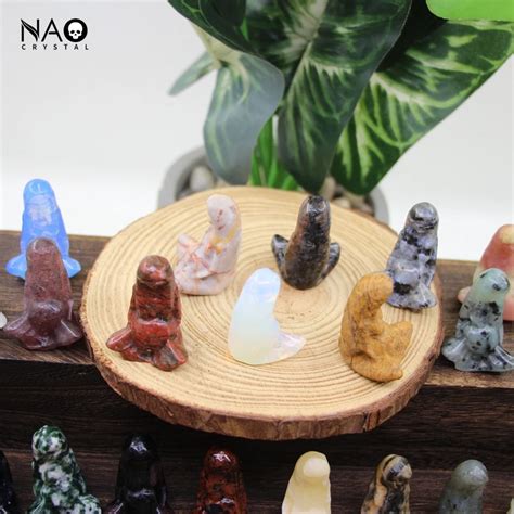 Статуэтка Мать Земля 1,5 дюймов, ремесла для украшения дома, резная ...