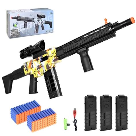 Electric Foam Blaster Realistic Toy Gun For Nerf Guns Darts With