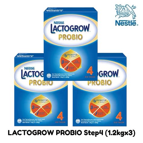 LACTOGROW PROBIO Step 4 1 2kg X 3 Boxes Exp 01 2025 Shopee Malaysia