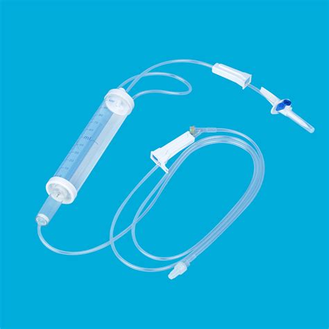 China Medical Disposable 100ml Burette Infusion Set For Pediatric