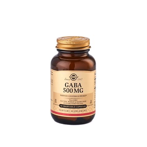 Solgar Gaba 500mg 50 Capsules | Lazada PH