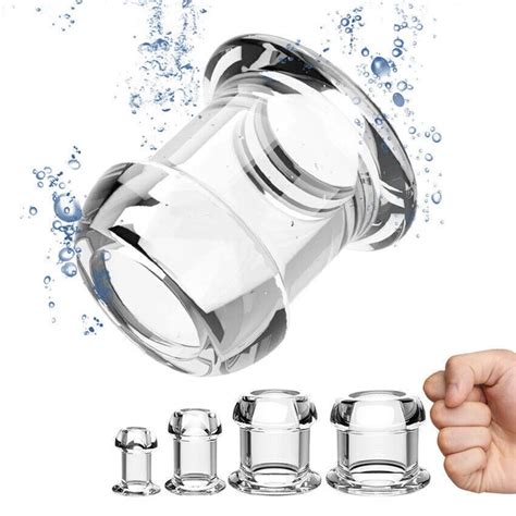 ANAL SEX BUTT PLUG DILDO GAY HUGE HOLLOW ENEMA SPECULUM ANUS VAGINAL TO DILATOR EUR