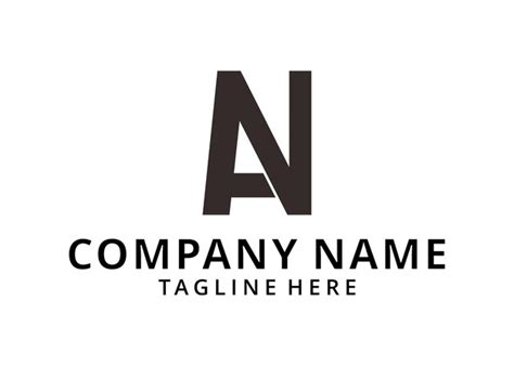 premium vector initial letter na   logo creative style