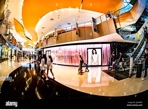 Interior View Of Vivocity Mall Singapore Stock Photo Alamy
