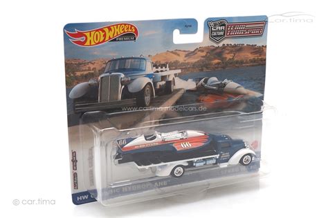 Team Transport Speed Waze HW Classic Hydroplane 49 Real Riders Hot Wheels 1 64 FLF56 HCR31