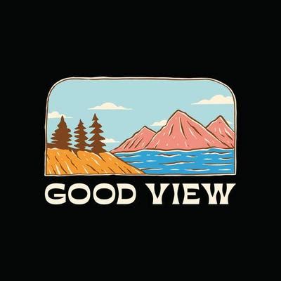 good view vector art icons  graphics