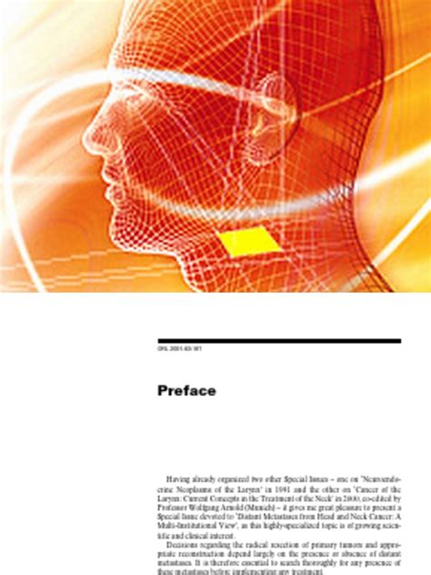 Distant Metastases From Head and Neck Cancer | PDF | Metastasis ...