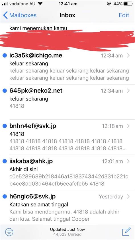 Guys What The Fuck Is This Ive Been Getting Spammed With Emails And Im Too Fucking Scared