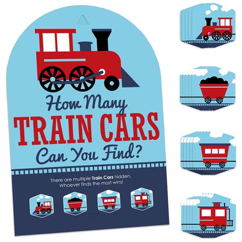 Railroad Party Crossing - Steam Train Birthday Party or Baby Shower