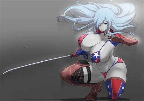 American Flag Bikini Danbooru