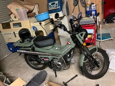 HONDA CT125 ハンターカブ HOT LAP ホットラップ トレイルマフラーを使った非公開ユーザーさんのバイク用品インプレッションですバイク用品レビュー口コミ適合情報コスパや