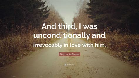 I Was Irrevocably In Love With Him