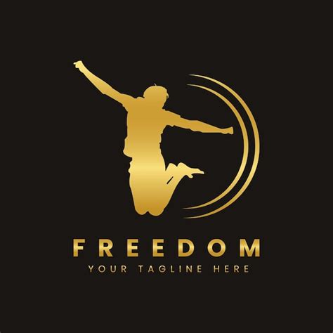 Premium Vector Freedom Logo Vector Image