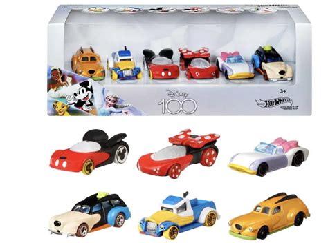 Hot Wheels Disney Th Anniversary Character Car Diorama Pack Reg Freebie Alley