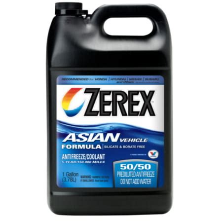 Valvoline Zerex Asian Vehicle Blue Ready To Use Antifreeze