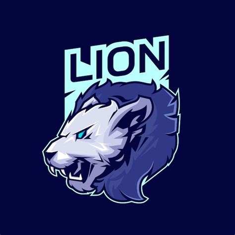 Free Vector Hand Drawn Lion Logo Template