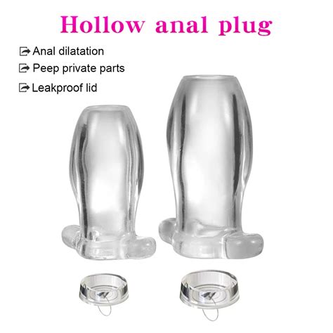 Plug godemichet Anal creux avec insertion Tunnel jouet énorme dilatateur pour homme Hollow