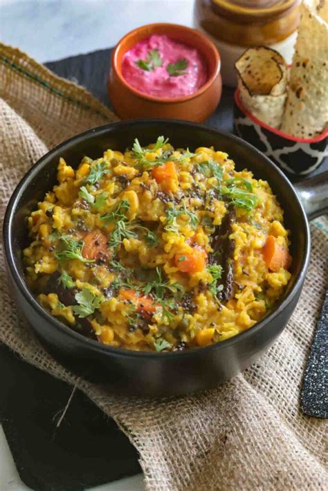 Instant Pot Khichdi With Vegetables Masala Khichdi Masalachilli