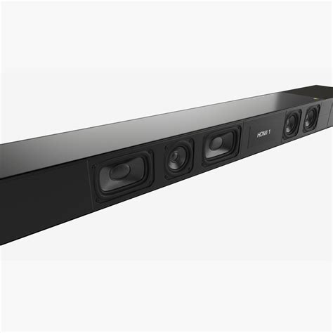 Sony HT-A7000 Soundbar 3D model - Download Audio Devices on 3DModels.org