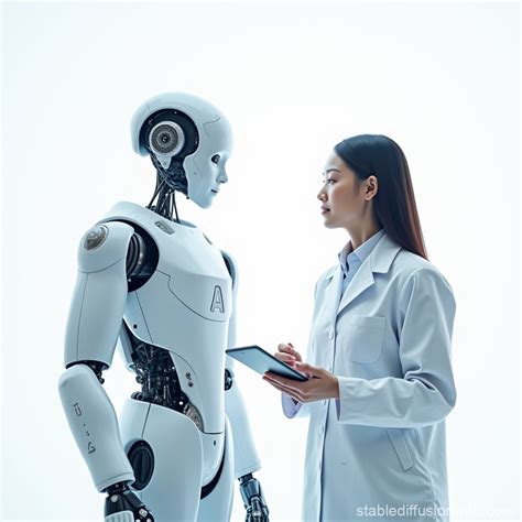 Create A Picture Related To The Impact Of Ai On Future Jobs And People