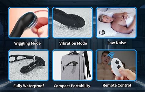 Ricky Remote Control Vibrating Wiggling Prostate Massager Anal Toy