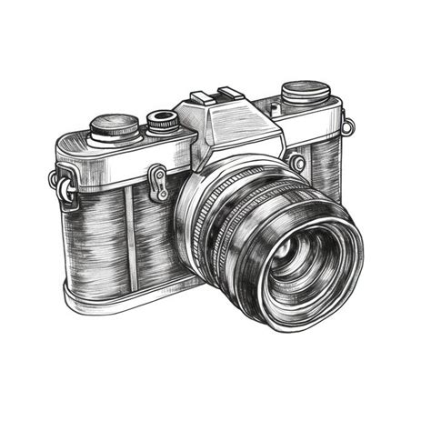 camera sketch stock  images  backgrounds