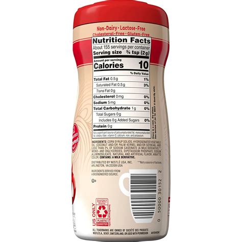 Coffee Mate Original Powder Coffee Creamer 11 Oz Canister 1 Pack