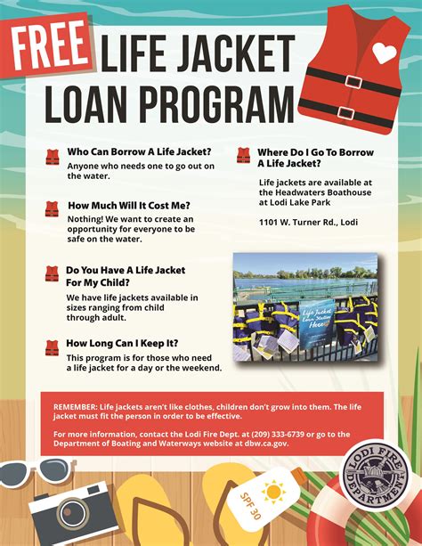 Life Jacket Loan Program | Lodi, CA